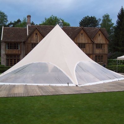 Trouw tent huren, Spin tent